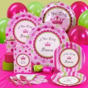   Little Princess Baby Shower Standard Party Pack for 8 Party Supplies