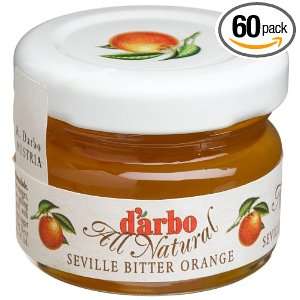 Darbo Mini Preserves, Seville Bitter Orange, 1 Ounce Jars (Pack of 60)