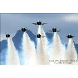  Blue Angels, U.S. Navy Flight Demonstration Team   24x36 