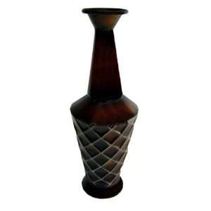   Bronze Decorative Vase (Tuscan Bronze) (20.87H x 22.05W x 22.05D