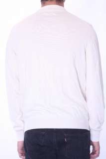   Toscano Cream Pullover Mock Turtle Neck Long Sleeve Sweater 10000MB