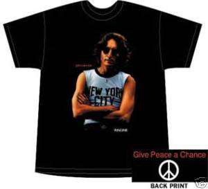 John Lennon New York City T Shirt Size XL  