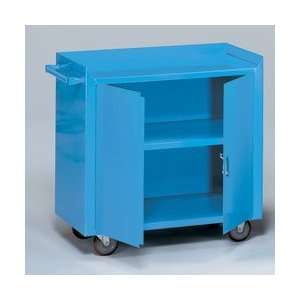 RELIUS SOLUTIONS Mobile Cabinet Bench   Blue  Industrial 