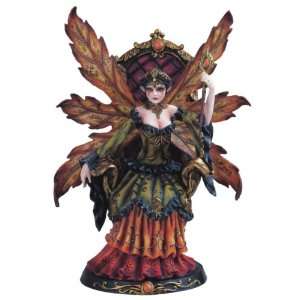 Autumn Fairy Queen With Wand Collectible Figurine Decoration Statue
