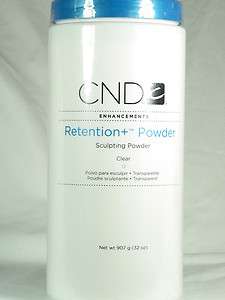 CND Creative Nail Retention + Plus Powder CLEAR 32oz  