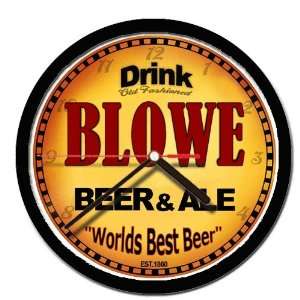  BLOWE beer and ale cerveza wall clock 