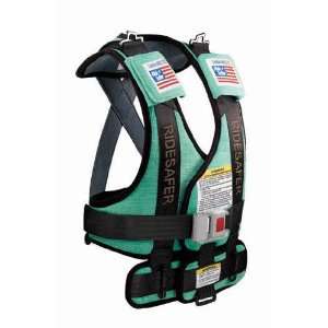 Large Green RideSafer Travel Vest   booster seat alternative for ages 