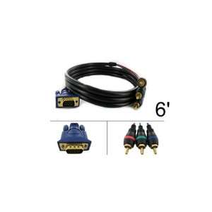  VGA to RCA Component RGB Cable   1.8M   M/M Electronics