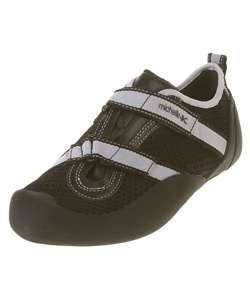 Michelle K Sport Womens Black/White Athletic Inspired Shoes 