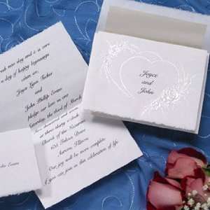  Parchment Wedding Invitations T179 (QTY 100) Health 