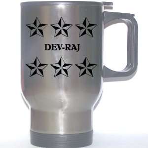   Gift   DEV RAJ Stainless Steel Mug (black design) 