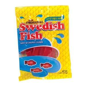 Red Swedish Fish Bag 12 Count  Grocery & Gourmet Food