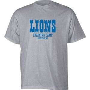   Detroit Lions Grey Trenches Training Camp T Shirt
