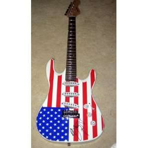  BRUCE SPRINGSTEEN autographed USA Guitar  Everything 