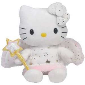  TY Classic ~ Hello Kitty Gold Angel 12 Tall ~ UK 