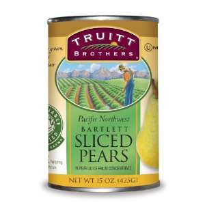 Truitt Brothers Sliced Pears In Juice Grocery & Gourmet Food