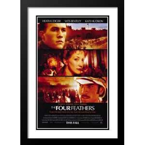 The Four Feathers 32x45 Framed and Double Matted Movie Poster   Style 