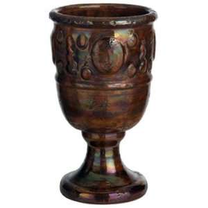  Vietri Luster Small Pedestal Vase