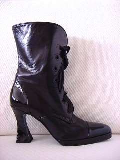 CHANEL ankle Boot AWESOME design NEW 9.5  