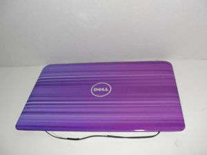 Designer Dell Inspiron Mini 10 1012 LCD Cover 9PYC7 Purple Stripes 