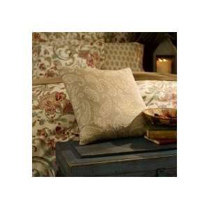  LAUREN HOME Antigua Embroidered Pillow