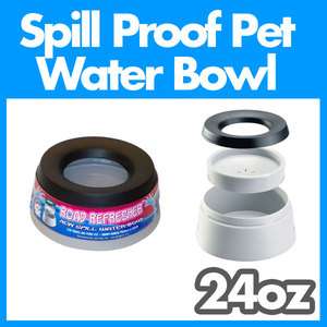 Road Refresher Dog Pet Spill Proof Water Bowl Dish 24oz  