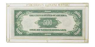  1934 McKINLEY CHICAGO $500 DOLLAR FEDERAL RESERVE BILL NOTE FR# 2201 G