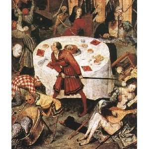   painting name The Triumph of Death detail, By Bruegel Pieter il