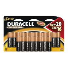DURACELL COPPERTOP AA BATTERIES, 20 COUNT  