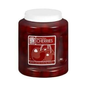   Bakers & Chefs Maraschino Cherries with Stems   74 oz