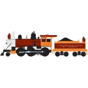  HO RTR Old Time 2 6 0, C&O #425 Toys & Games