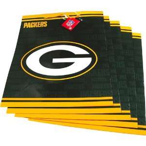 Pro Specialties Green Bay Packers Team Logo Large Size Gift Bag (5 