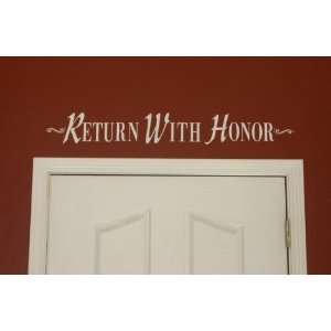  Return with Honorwall Quote Words Lettering Stickers 