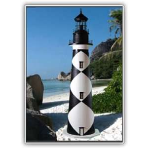  5 Foot Cape Lookout Deluxe Stucco Lighthouse Everything 