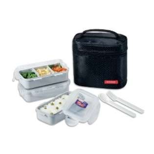  with BPA Free Food Containers with Leak Proof Locking Lids, 1.4 Cup