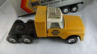 Vintage Nylint Napa Truck & Trailer Toy Pressed Steel Metal Plastic 