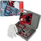 Unknown Roadside Emergency Tool and Auto Kit   30 Pieces