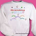 All Our Hearts Great Grandma Personalized Sweatshirt