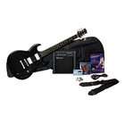 Silvertone SD10 Acoustic Guitar Package, Black