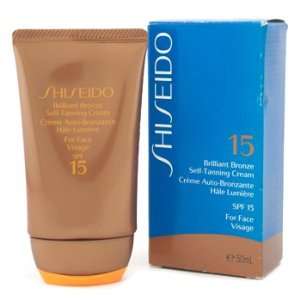 Exclusive By Shiseido Brilliant Bronze Self Tanning Cream SPF 15 (Box 