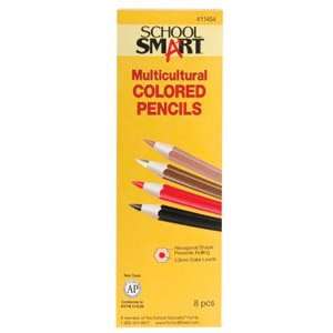  School Smart Multicultural Colored Pencils Arts, Crafts & Sewing
