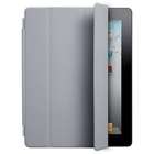 KHOMO Gray Smart Cover Protective Polyurethane Case for Apple iPad 2
