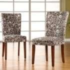 Oxford Creek tripe Print Dining Chairs (Set of 2)