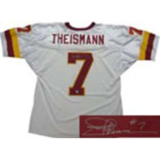 Autograph Sports Joe Theismann Signed Washington Redskins White Jersey