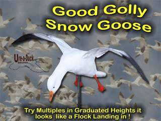 Landing Motion Snow Goose Decoy Motion Snow Goose Decoy  