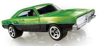 2008 Hot Wheels 69 Dodge Charger Green  