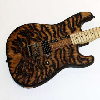 Mr Scary Guitars Burnt Tiger w/OHSC Brand New  