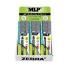 Zebra Pen MLP2 Square Lead Pencil Mechanical Black .9mm 36 Ct Display