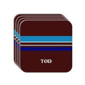  Personal Name Gift   TOD Set of 4 Mini Mousepad Coasters 