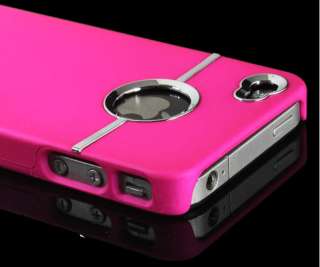 Colors DELUXE Case Skin COVER /CHROME FOR Apple iPhone 4 4S 4G Verizon 